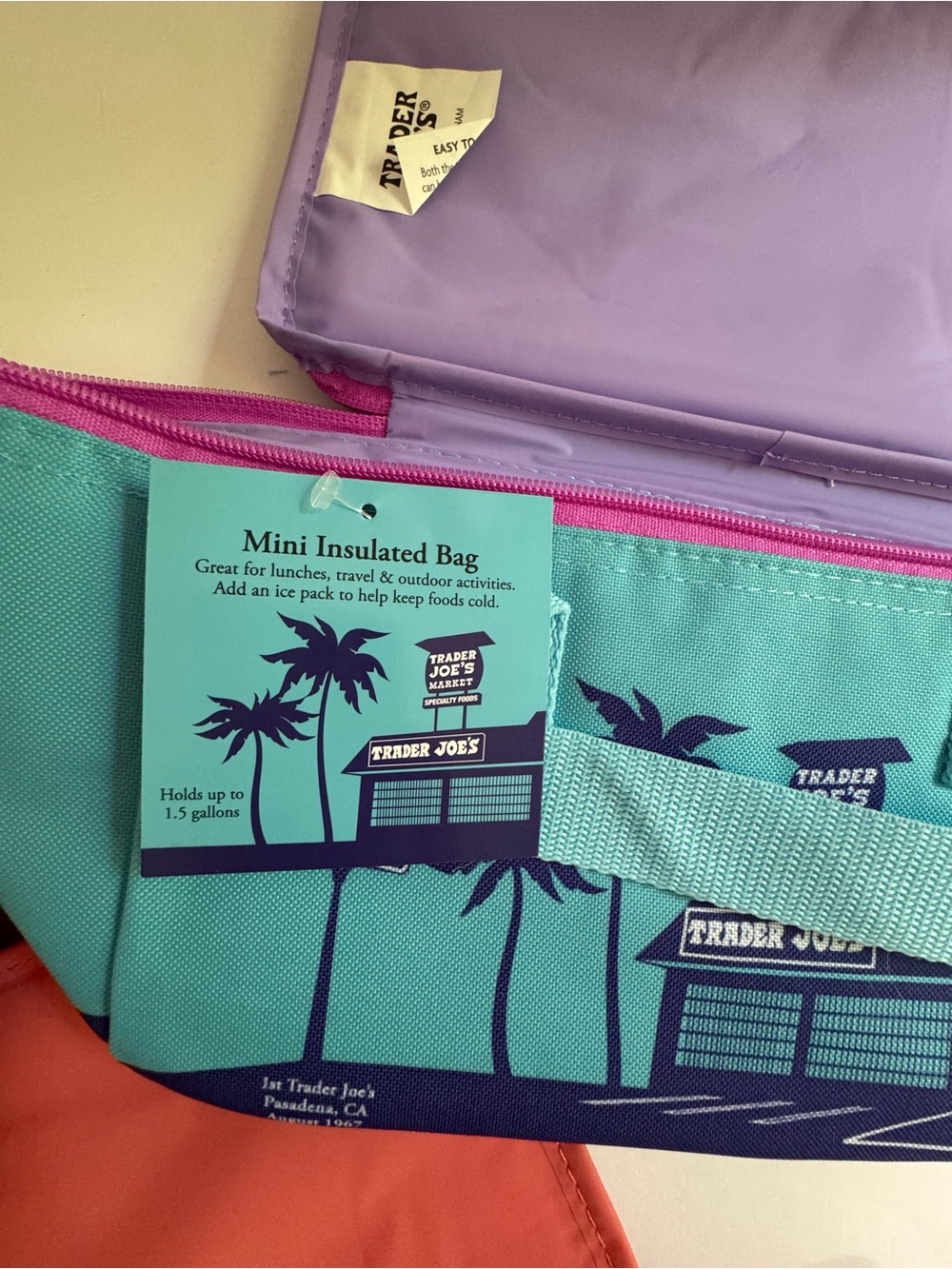 Trader Joe’s 2026 Mini Insulated Tote Bag Set of 3 NWT Limited - Picture 6 of 14